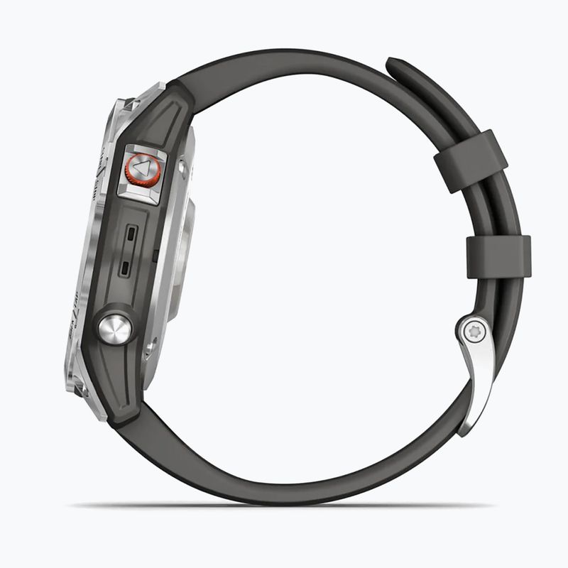 Garmin Epix 2 Hrm Elevate Ox watch silver 010-02582-01 5