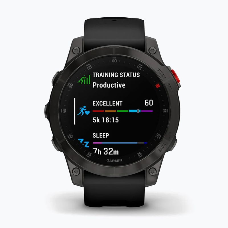 Garmin Epix 2 Sapphire HRM Elevate Ox watch black 010-02582-11 2