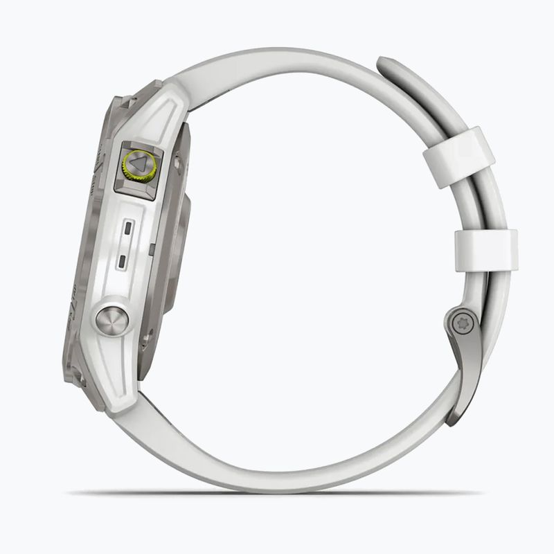 Garmin Epix 2 Sapphire HRM Elevate Ox watch white 010-02582-21 5