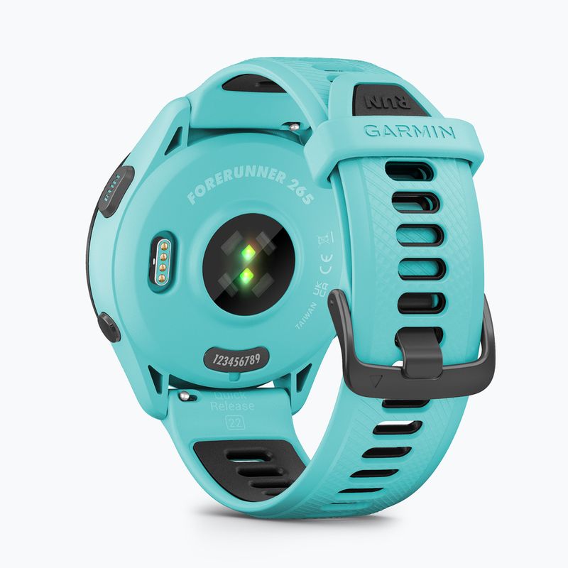 Watch Garmin Forerunner 265 turquoise/black 4
