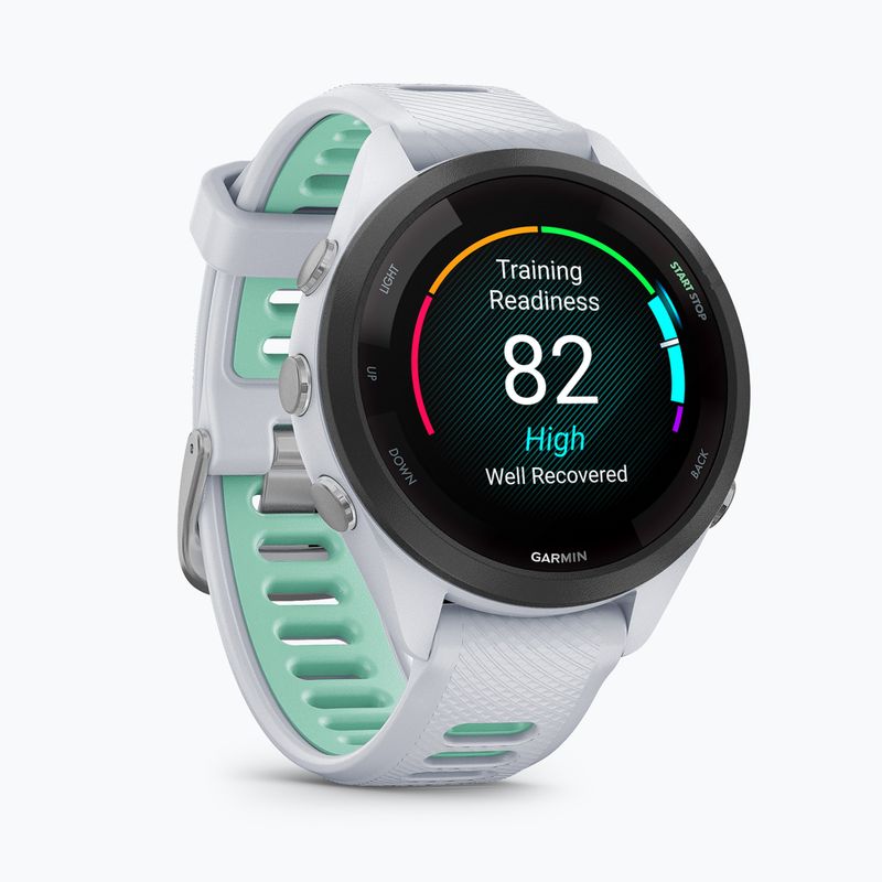 Watch Garmin Forerunner 265S white neo tropic/mint 2