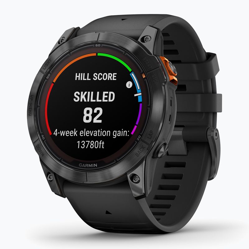 Watch Garmin Fenix 7X Pro Solar slate gray/black 3