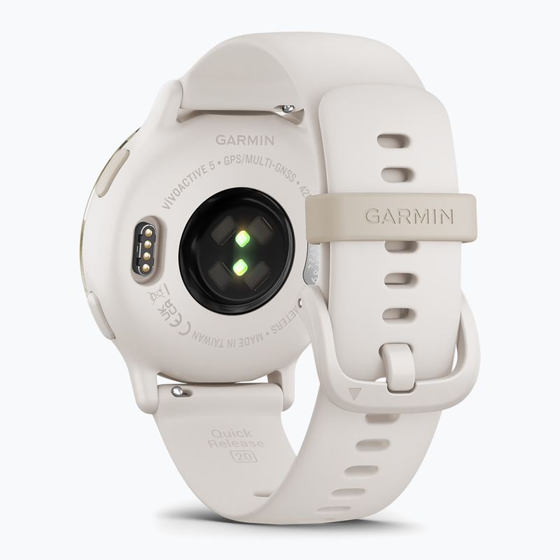 Watch Garmin Vivoactive 5 cream gold/ivory 4
