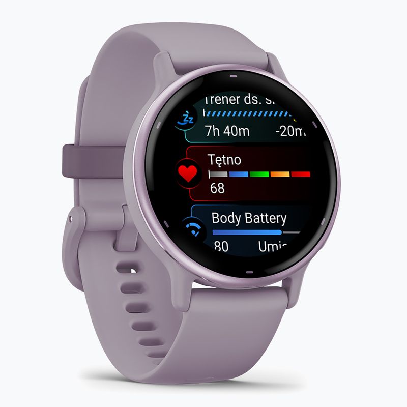 Watch Garmin Vivoactive 5 metallic orchid aluminum bezel/orchid 2