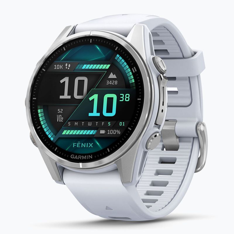 Watch Garmin Fenix 8 43 mm Amoled silver/white stone 3