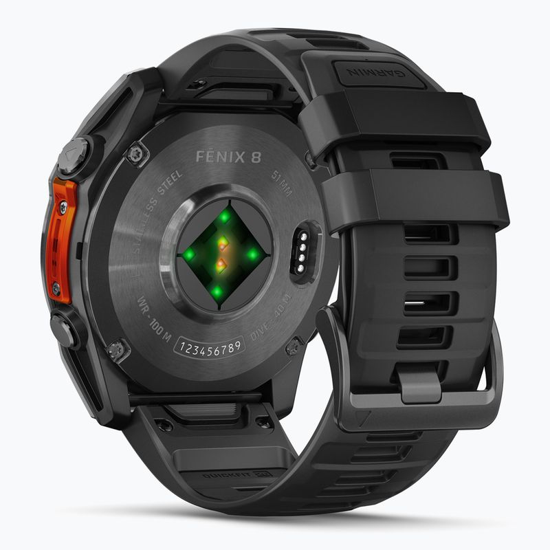 Watch Garmin Fenix 8 51 mm Amoled slate gray/black 4