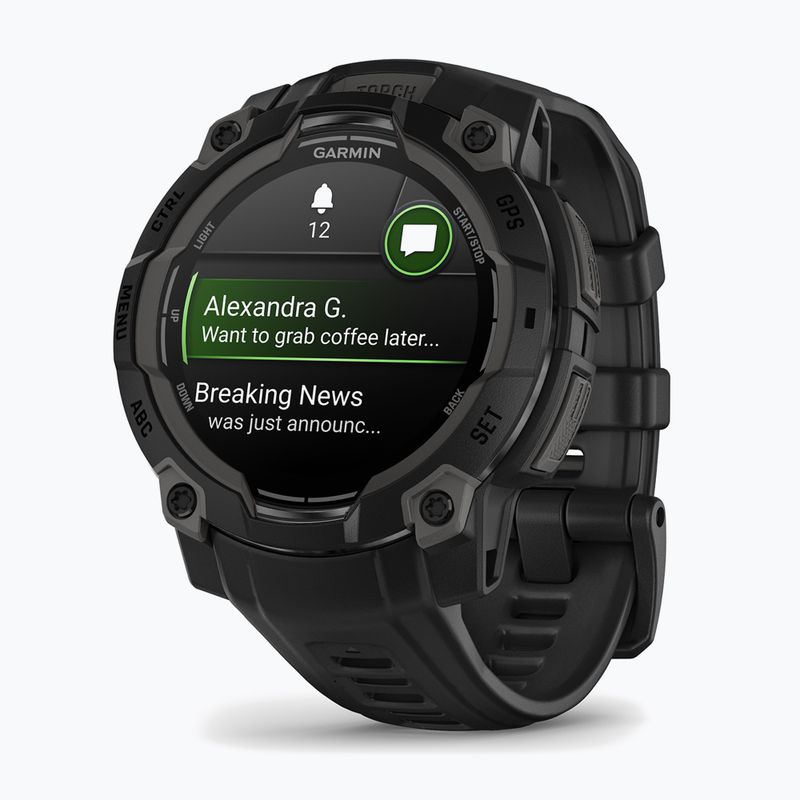 Watch Garmin Instinct 3 45 mm Amoled black/black 3