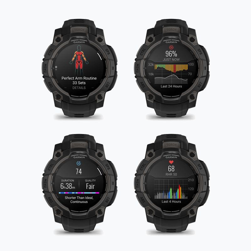 Watch Garmin Instinct 3 45 mm Amoled black/black 8