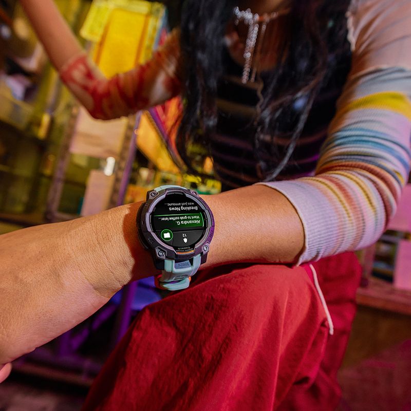 Watch Garmin Instinct 3 Solar 50 mm black/charcoal 8
