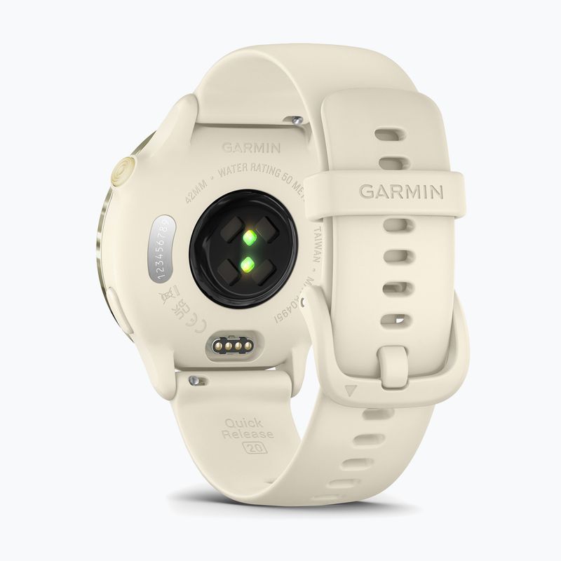 Watch Garmin Vivoactive 6 lunar gold/bone 4