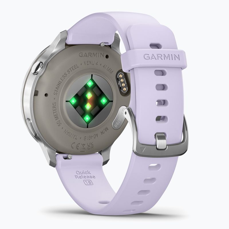 Watch Garmin Venu 4 41 mm silver/perwinkle 2