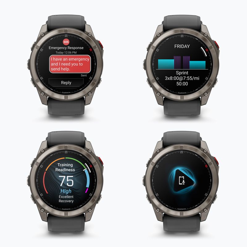 Watch Garmin Fenix 8 Pro 51 mm Amoled sapphire/graphite/black 7