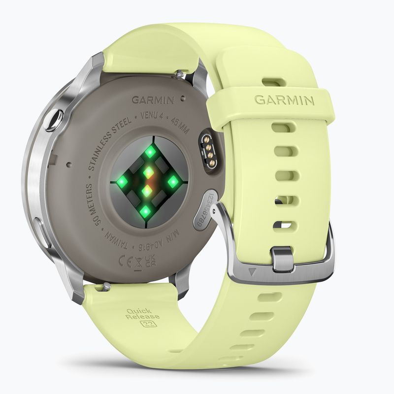 Watch Garmin Venu 4 45 mm silver/citron 4