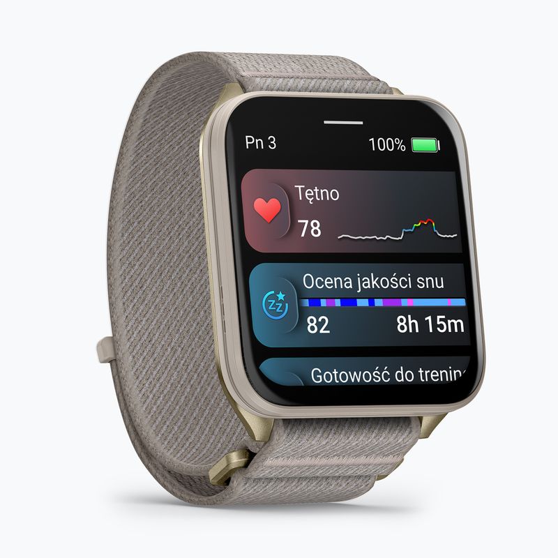 Watch Garmin Venu X1 soft gold/french gray 2