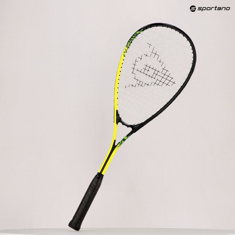 Dunlop Force Lite TI squash racket yellow 773194 10