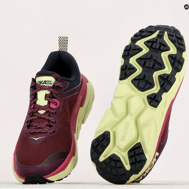Women's running shoes HOKA Challenger ATR 6 maroon 1106512-GWBT 10