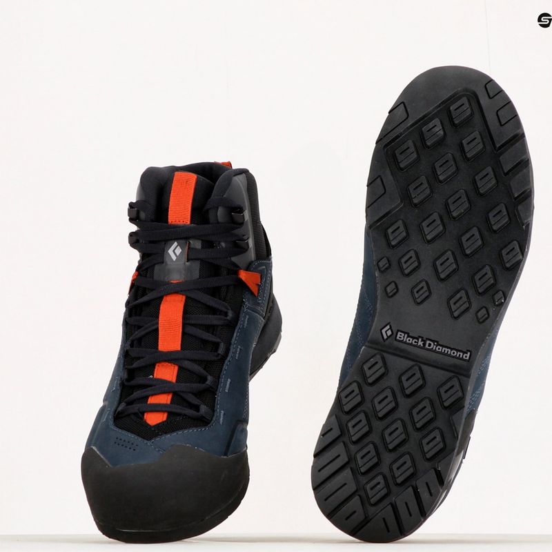 Men's approach shoes Black Diamond Mission LT Mid WP navy blue BD58002693741251 13
