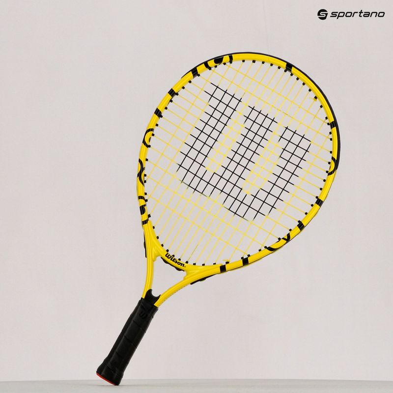 Wilson Minions Jr 19 children's tennis racket yellow and black WR068910H+ 8