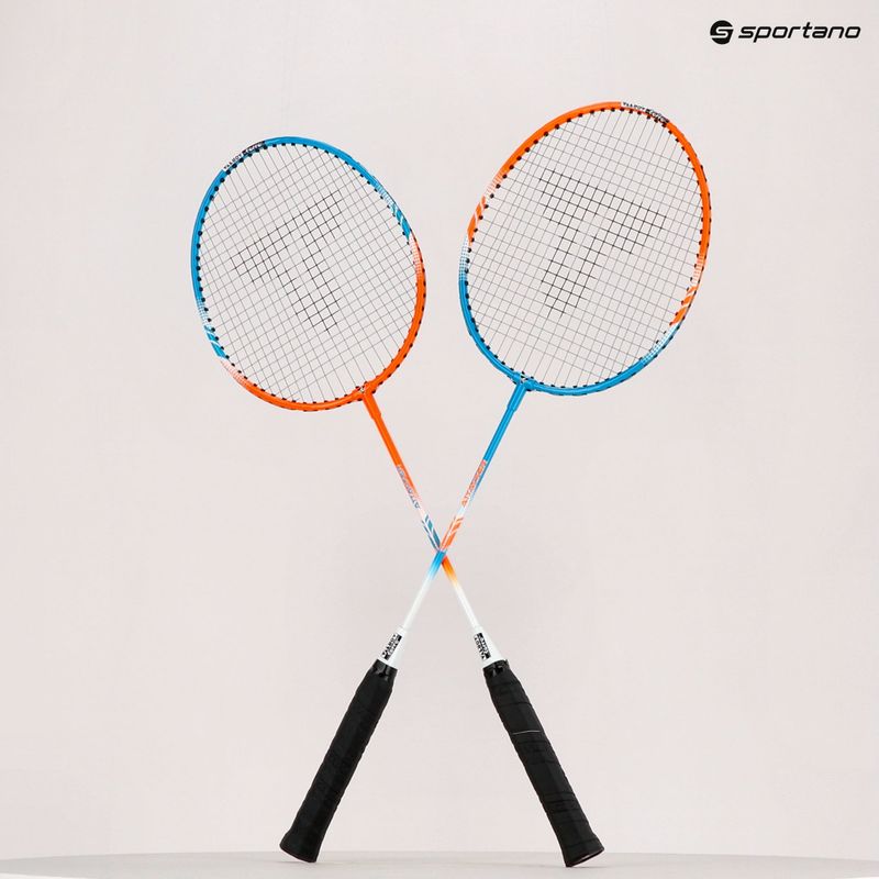 Talbot-Torro 2 Attacker blue-orange badminton set 449411 10