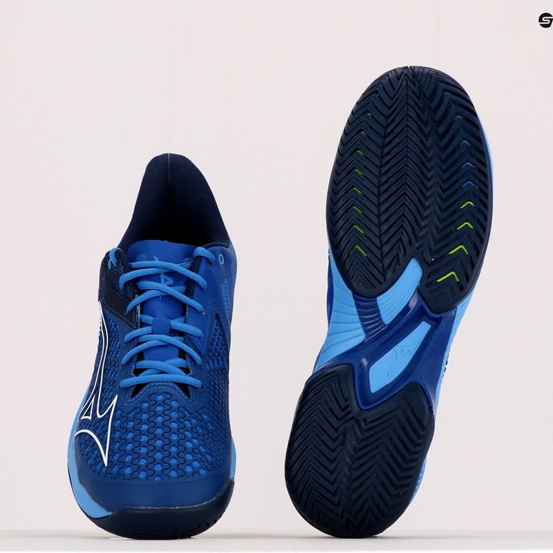 Men's tennis shoes Mizuno Wave Exceed Tour 5 AC navy blue 61GA227026 11