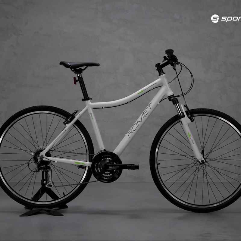 Women's cross bike Romet Orkan 2 D white R22A-CRO-28-19-P-350 15