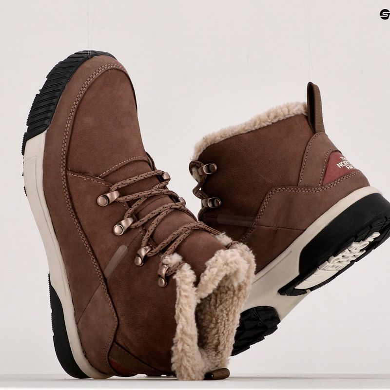 Women's trekking boots The North Face Sierra Mid Lace brown NF0A4T3X7T71 11