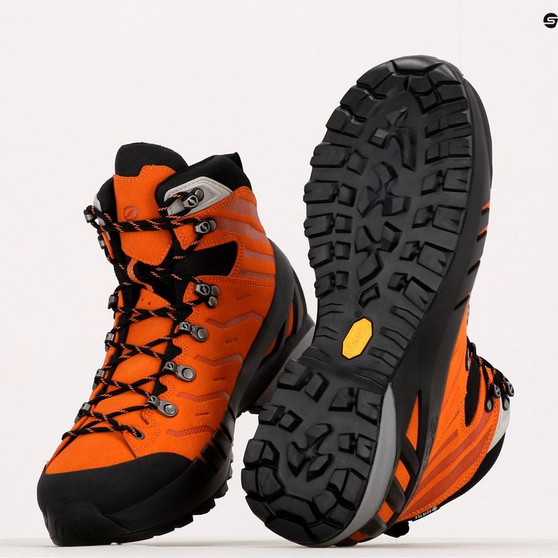 Men's trekking boots SCARPA Cyclone S GTX orange 30031 11
