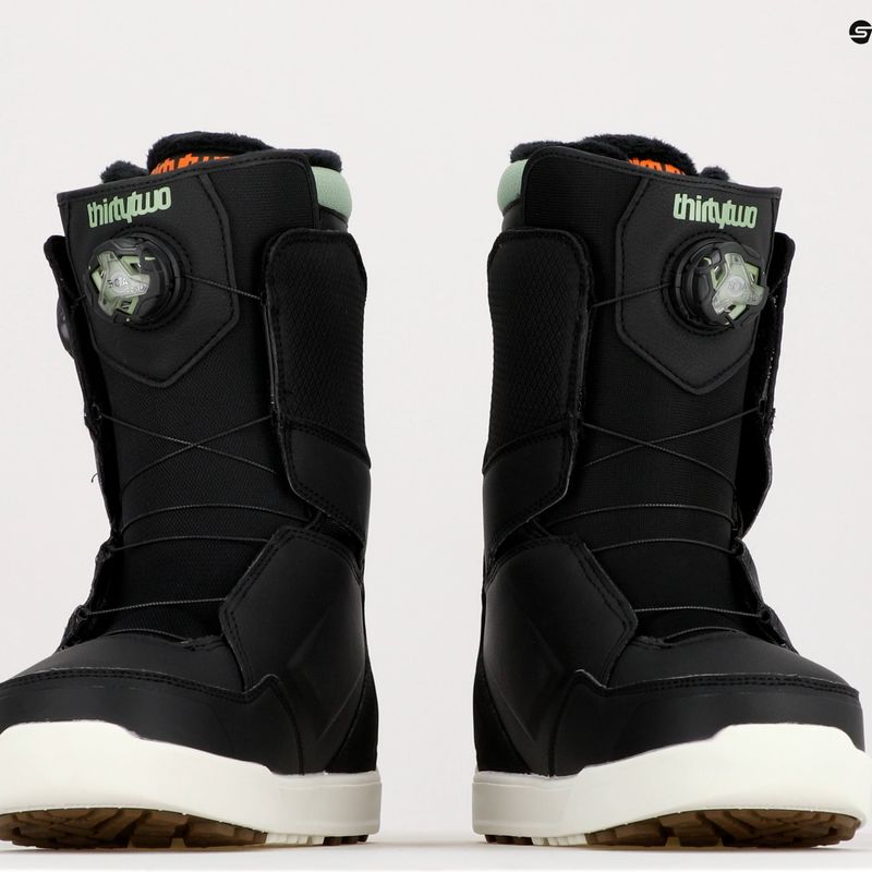 Women's snowboard boots ThirtyTwo Lashed Double Boa W'S black 8205000207 10