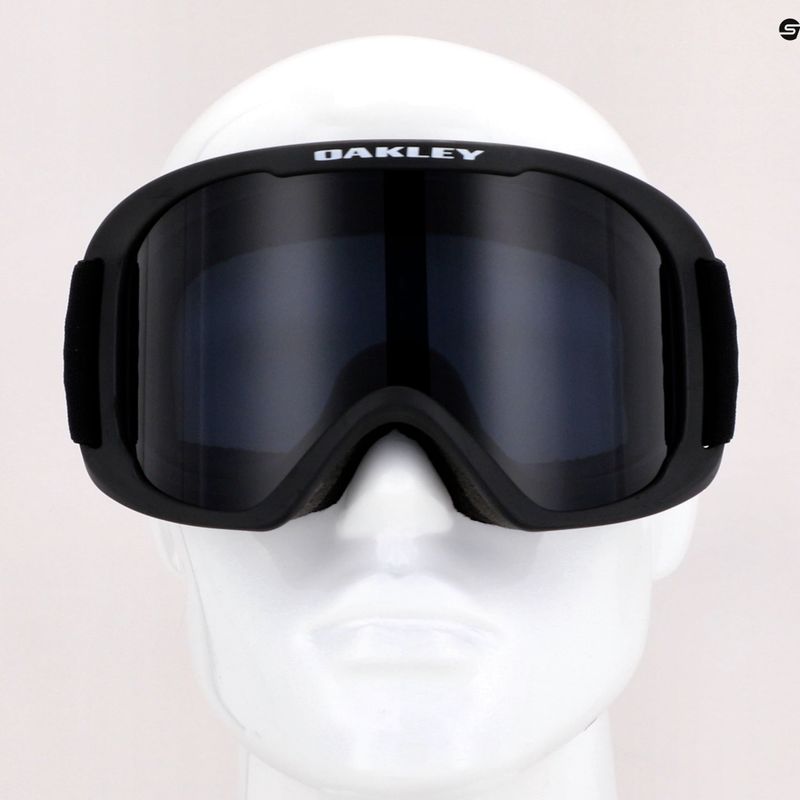 Oakley O-Frame 2.0 Pro matte black/dark grey ski goggles OO7124-02 7