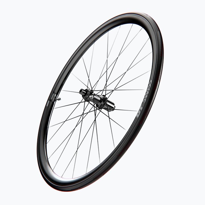 DT Swiss AR 1600 SP 700C CL 30 12/142 ASL11 black rear bicycle wheel 2