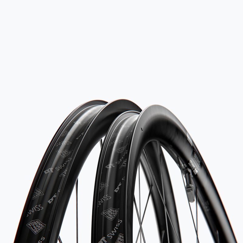 DT Swiss AR 1600 SP 700C CL 30 12/142 ASL11 black rear bicycle wheel 3