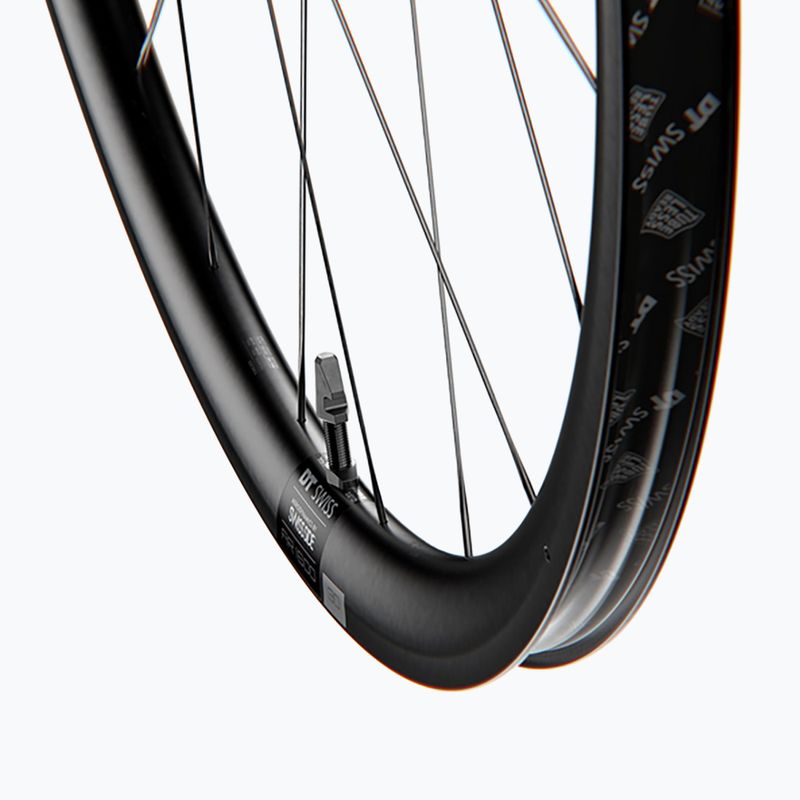 DT Swiss AR 1600 SP 700C CL 30 12/142 ASL11 black rear bicycle wheel 5