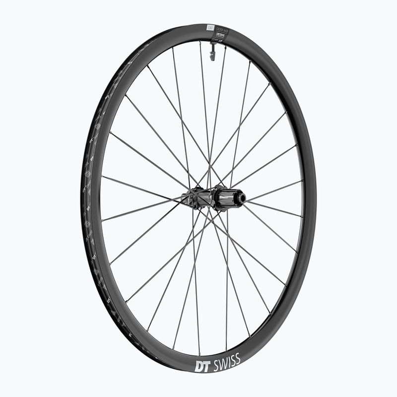 DT Swiss ER 1600 SP 700C CL 30 12/142 ASL11 black rear wheel