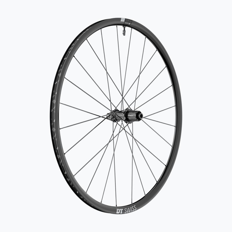 DT Swiss PR 1600 SP 700C CL 23 12/142 ASL11 front bicycle wheel