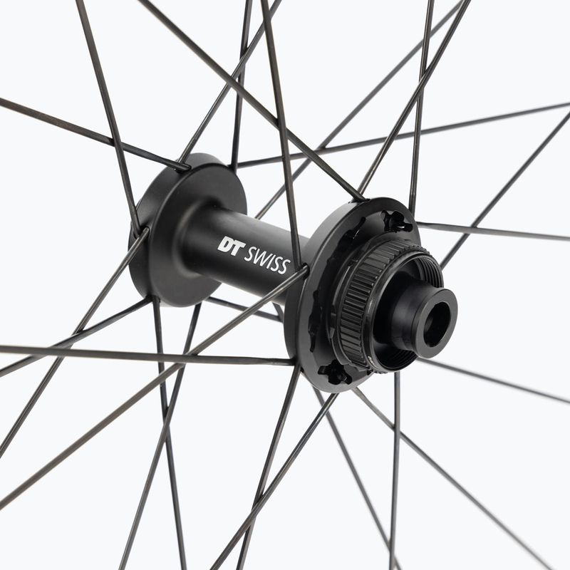 DT Swiss ERC 1400 DI 700C CL 45 12/100 carbon black front bicycle wheel WERC140AIDXCA18229 2