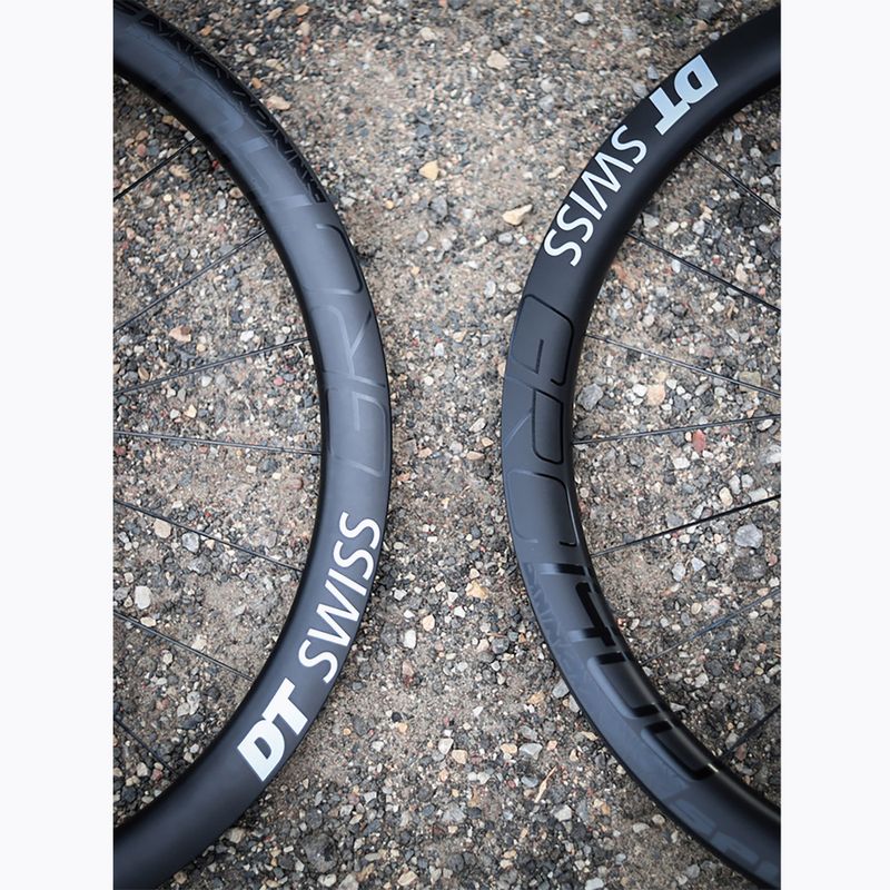 DT Swiss GRC 1400 SP 700C CL 42 12/142 ASLS11 black rear bicycle wheel 2