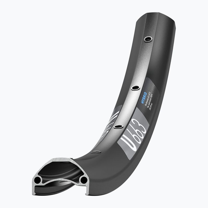 DT Swiss U 663 29 30 MM DB VI 36 black bicycle rim 2