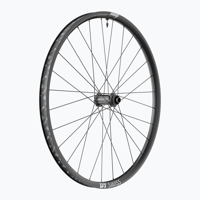 DT Swiss HU 1900 SP 29 CL 30 15/110 black front bicycle wheel