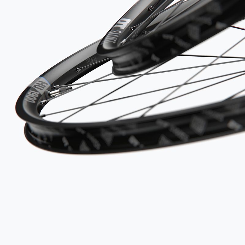 DT Swiss HU 1900 SP 29 CL 30 15/110 black front bicycle wheel 6