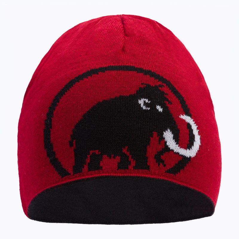 Mammut Logo winter cap black-red 1191-04891-0001-1 5