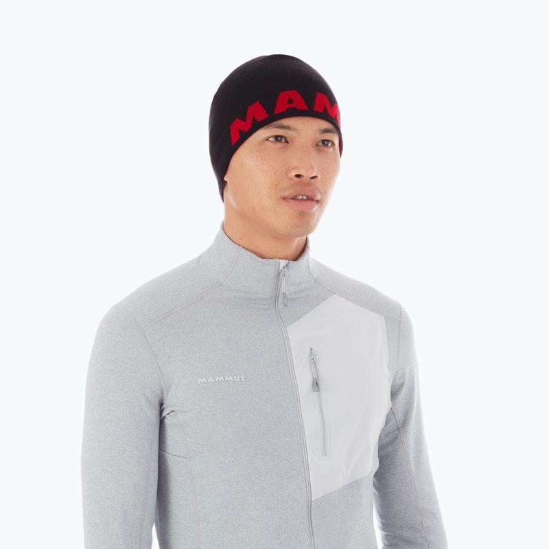 Mammut Logo winter cap black-red 1191-04891-0001-1 8