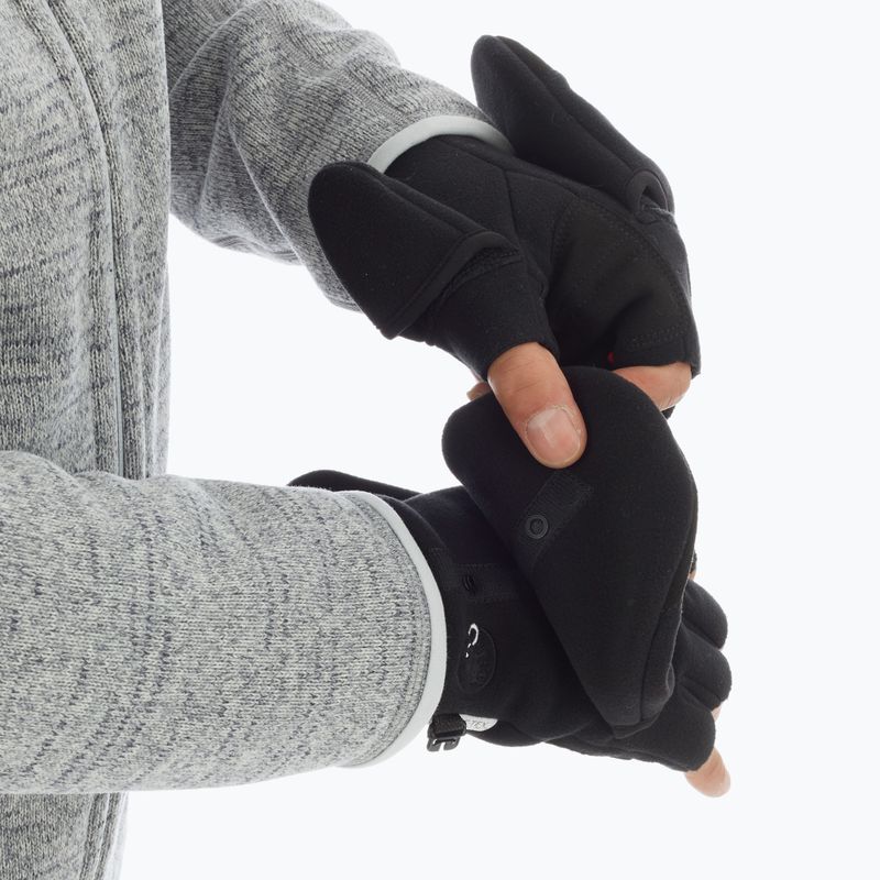 Mammut Shelter black trekking gloves 3