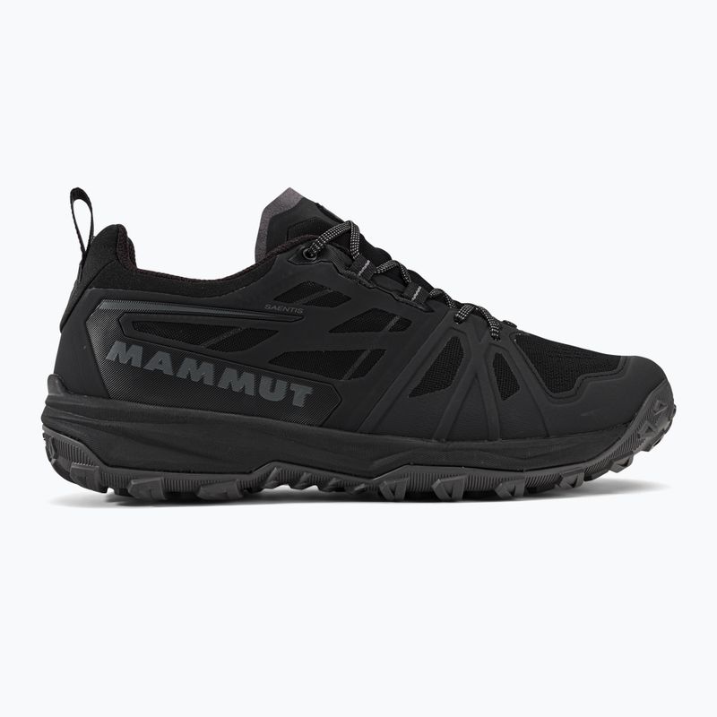 Men's hiking boots Mammut Saentis Low black 2
