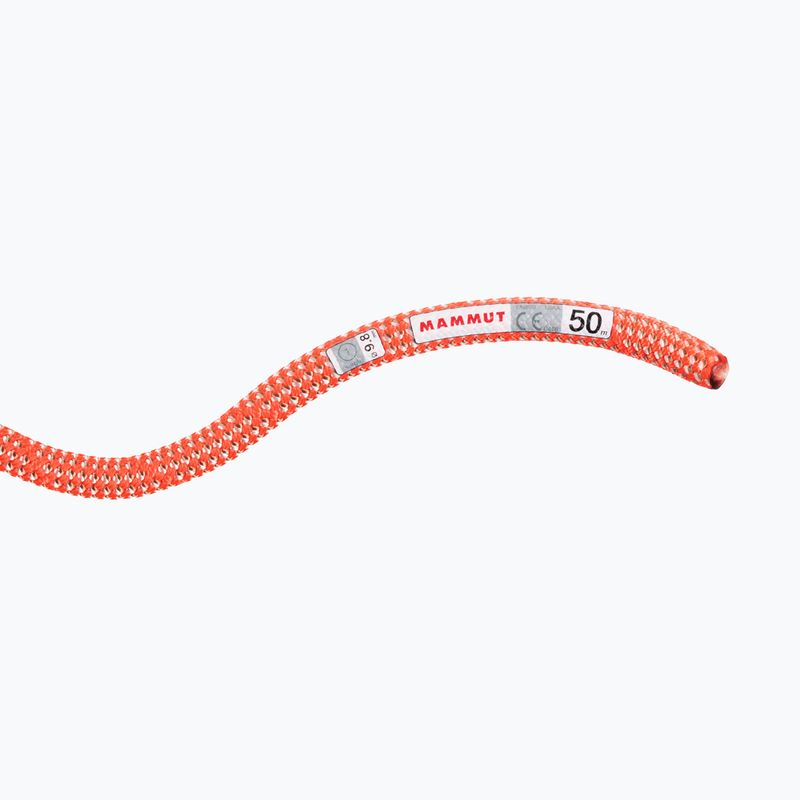 Mammut 9.8 Crag Classic climbing rope orange 2