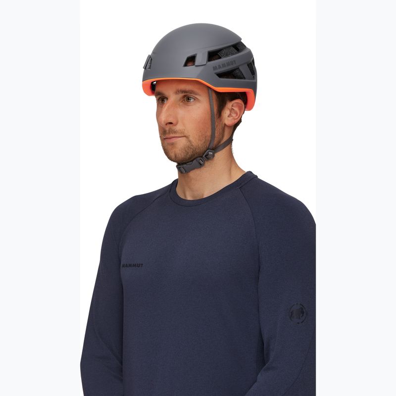 Mammut Crag Sender climbing helmet grey 8