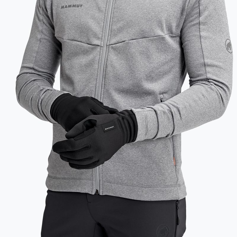 Mammut Fleece Pro trekking gloves black 5