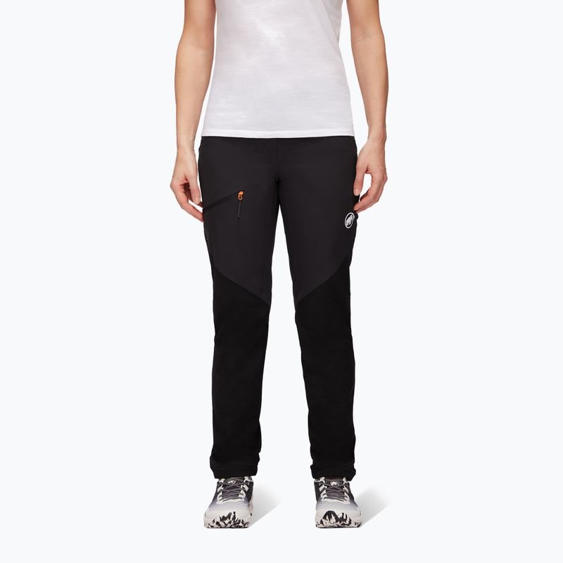 Mammut Courmayeur SO women's softshell trousers black