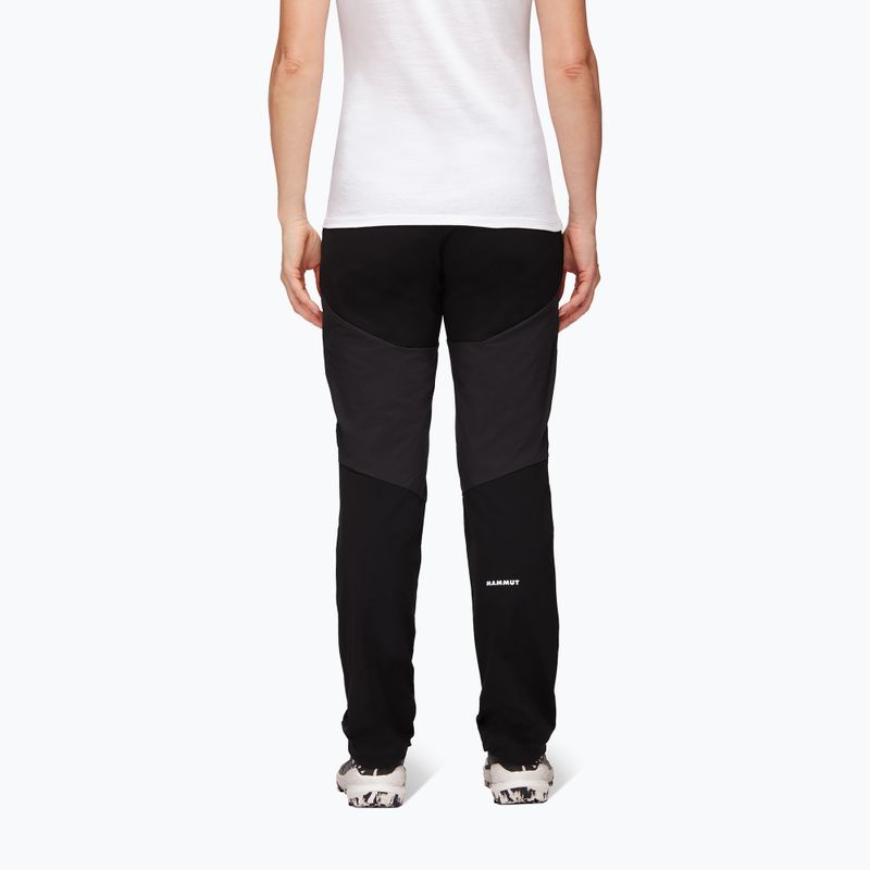 Mammut Courmayeur SO women's softshell trousers black 2