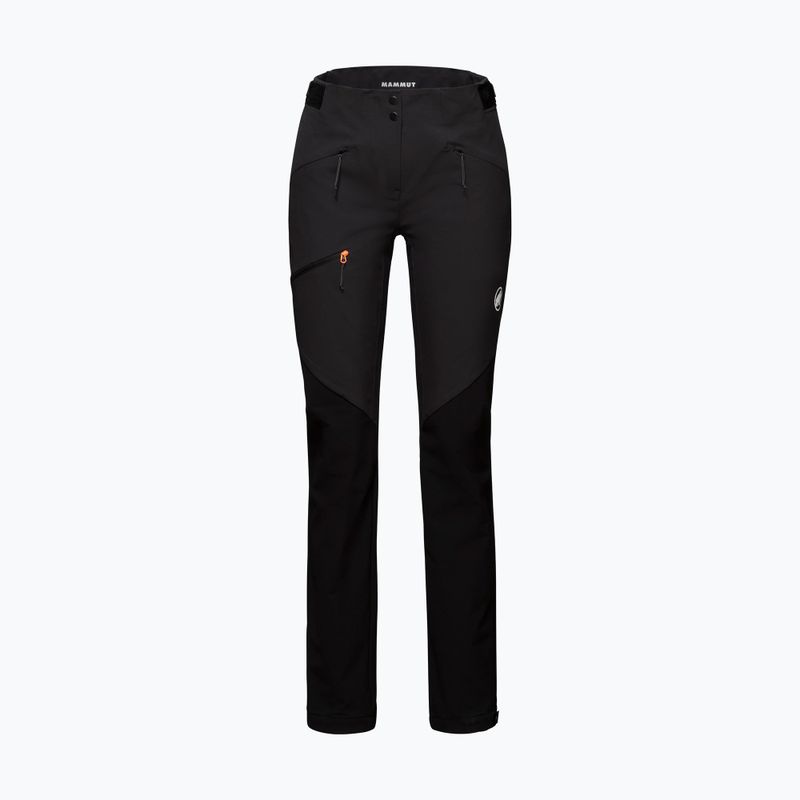 Mammut Courmayeur SO women's softshell trousers black 8