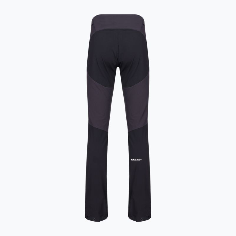 Mammut Courmayeur SO women's softshell trousers black 5
